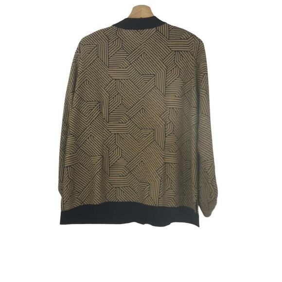 Misook Snap Button Jacket Sz L - Picture 2 of 4